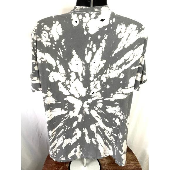 Guns N Roses Tie Dye Bleached Tee Distressed XL - Picture 2 of 9